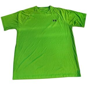 Under Armour Men's Vibrant Lime Tee